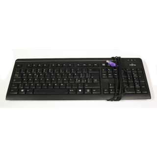FUJITSU KB410G  - Tastiera PS/2 Nera