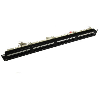 OEM patch panel industriale per armadio rack 19" cat 5e - 24 porte