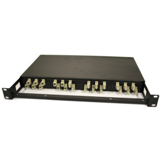 Patch panel per fibra ottica 24 porte