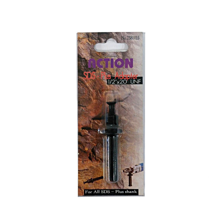 ACTION 2380015 - Adattatore Mandrino SDS-Plus 1/2"x20 UNF
