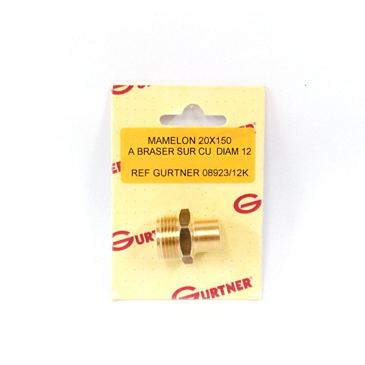 Gurtner 08923/12K - Mamelon 20x150x12mm