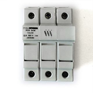 ITALWEBER fuse holder NBCH 1x38 32A 690V