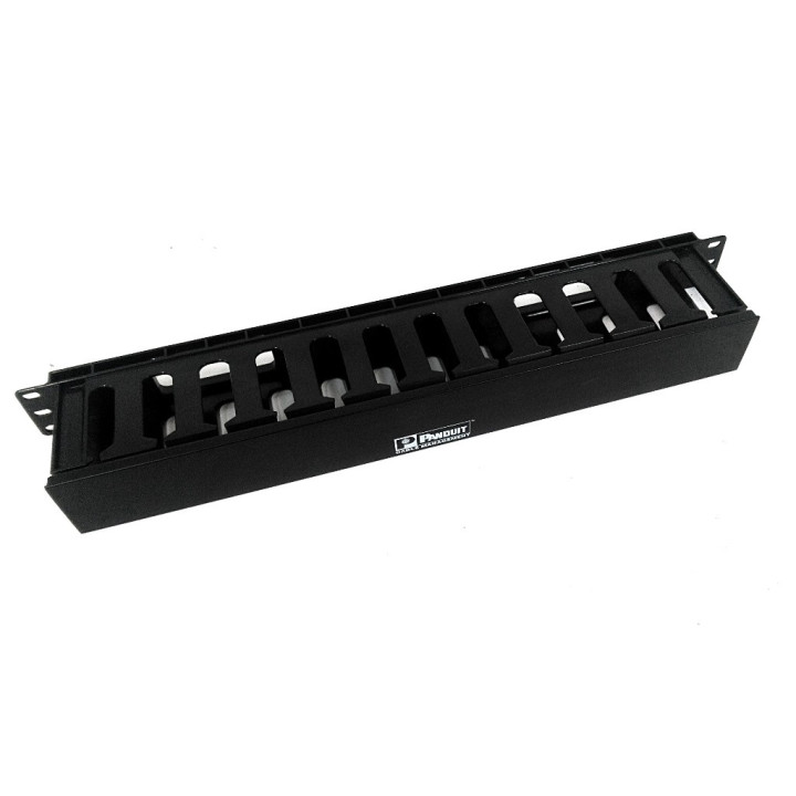PANDUIT - Passacavi per Armadio Rack 19" 1U - Nero