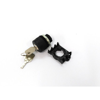 KYR PSCN8DOC - Serratura a 1 Cilindro con Chiavi Esterno - Nero