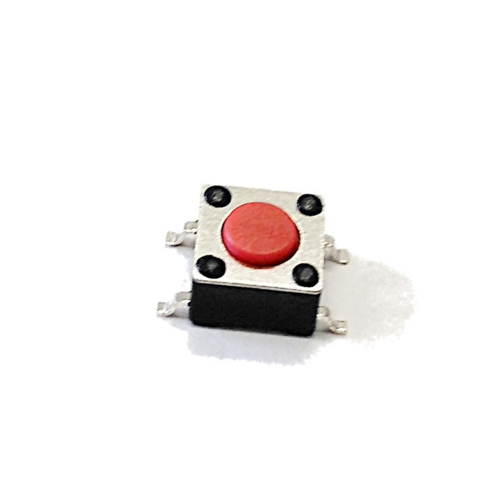 Creative CTT1102 - SMD Micro Switch 4Pin Rosso