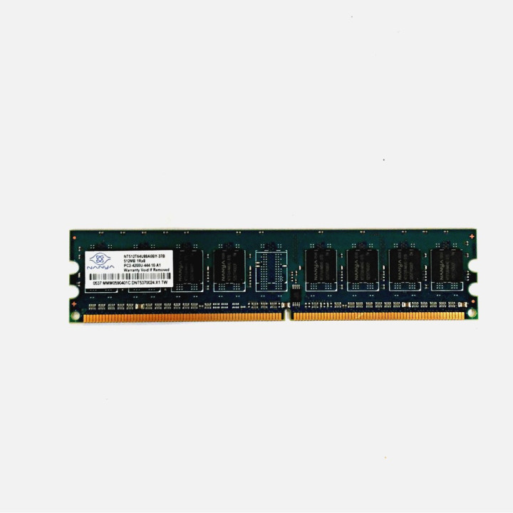 NANYA NT512T64U88A0BY-37B - Memoria Ram 512Mb PC2-4200U-444-10-A1