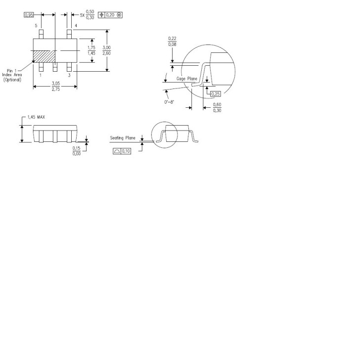 TI LM7321MA - Amplificatore Operazionale 100ma 30V