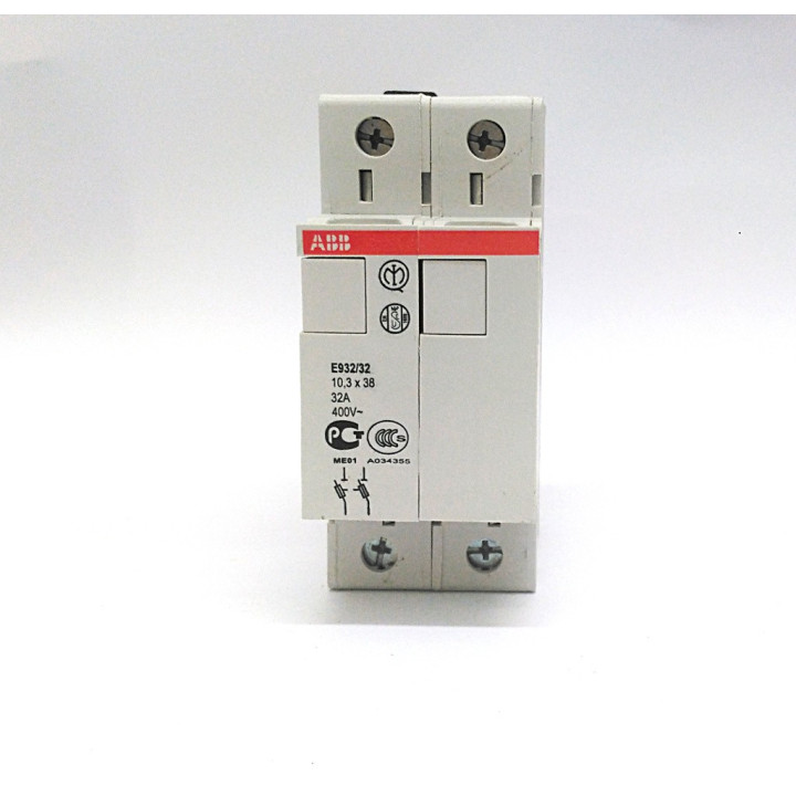 BB E932/32 - Portafusibile Bipolare 2 Moduli