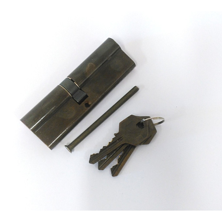 Yale 2100095T51MKO - Serratura a Cilindro Profilato con Chiavi - Bronzato