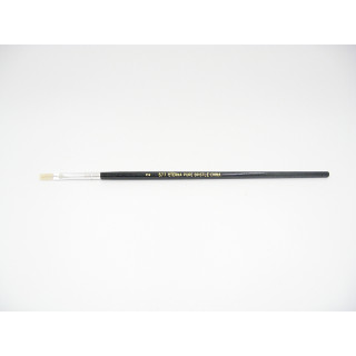 Plate Brush in White Bristle ETERNA (Pure Bristle) Professional Line Series 577 - Size 2