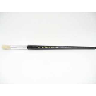 Round Brush in White Bristle ETERNA (Pure Bristle) Professional Line Series 766 - Size 16