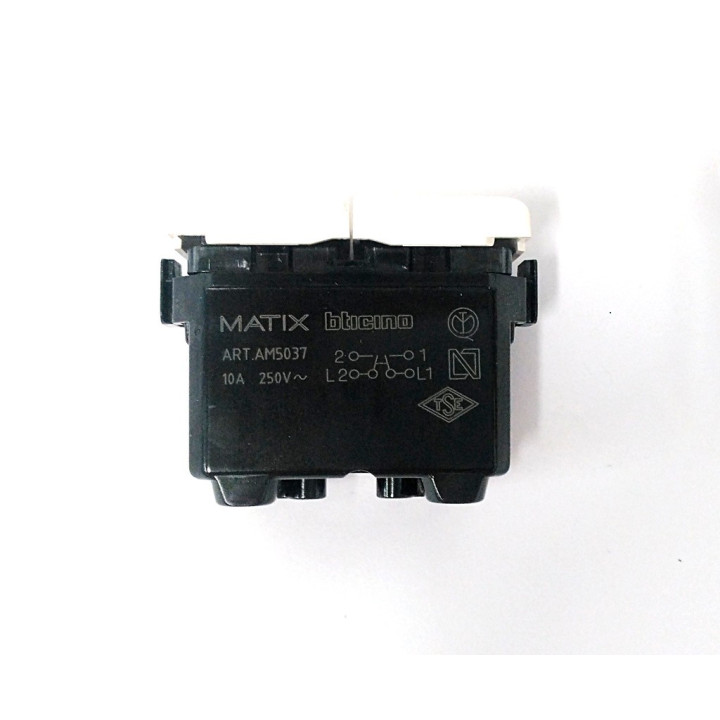 Bticino AM5037 - Doppio Pulsante MATIX 10A 250V