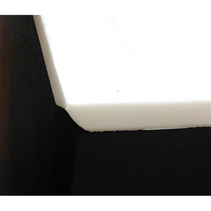 Lavabo Bagno da Incasso Doppia Vaschetta 117x47cm - Ceramica Bianco