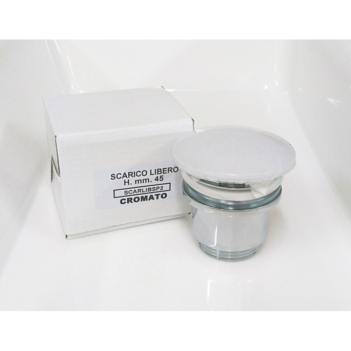 GEDA Nextage SCARLIBSP2 - Scarico Lavabo H 45mm - Cromato