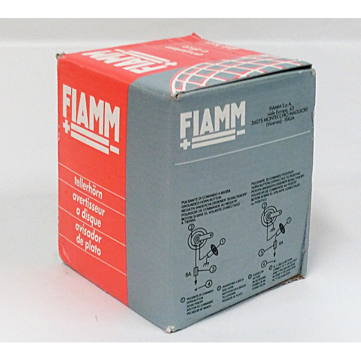 FIAMM K95/H - Avvisatore Acustico a Disco K95/H 24V 440Hz- 95mm