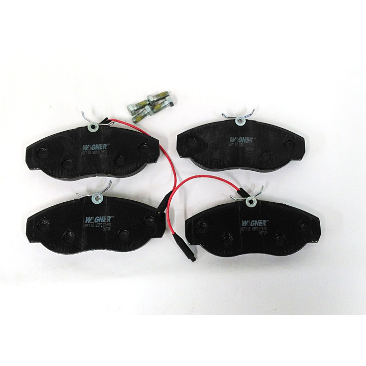 WAGNER WBP21797A - 4 x WGF100 Pastiglie Freno per Autoveicoli Fino a 3.5 Tonnellate