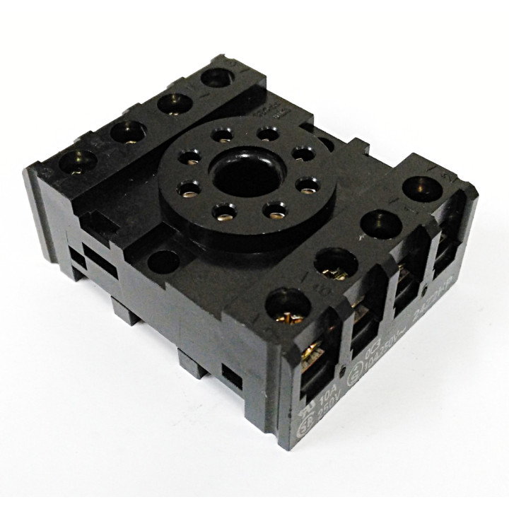 Relay Track Mounted Socket DPDT (PF083A-E)