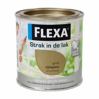 FLEXA Strak in de lak ORO (Goud) Vernica Lucida ad Acqua 750ml