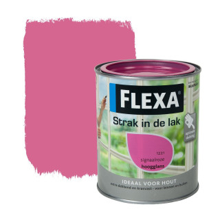 FLEXA Strak in de lak SIGNAALROZE LT0.75 zijdeglans