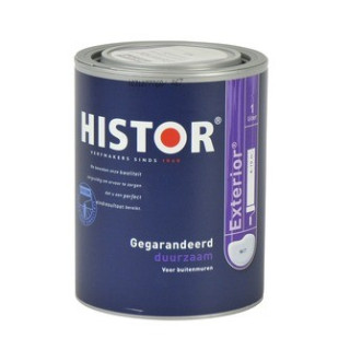 HISTOR Muurverf - Vernice Murale per Esterni ed Interni Ultra-resistente BIANCO 1LT
