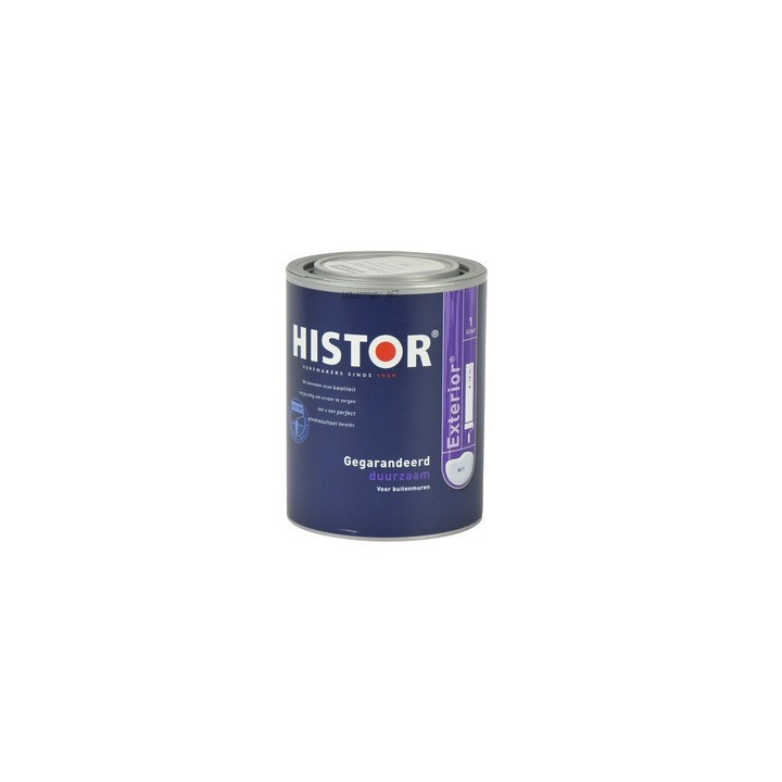 HISTOR Muurverf - Vernice Murale per Esterni ed Interni Ultra-resistente BIANCO 1LT