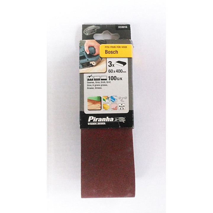 Tapes Abrasives 60x400mm 100G/K