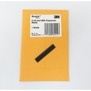 3M 78-8015-6718-7 - Lama Ondulata di Ricambio per Dispenser Nastri C-23 e M96
