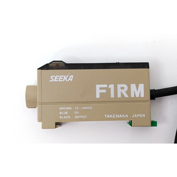 SEEKA F1RM - Sensore Fibra Ottica 12-24VDC