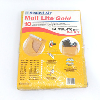 Sealed Air - 10 x Busta Imbottita Autoadesiva Avana Tipo K/7 350x470mm