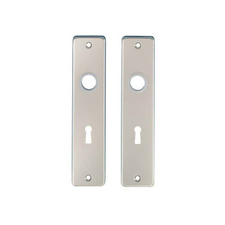 IVANA 222202 - Coppia Placche in Alluminio per Porte Interne KS 180/41 RH SLG 56