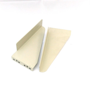 Coppia Staffa di Sostegno per Armadio Rack 2U