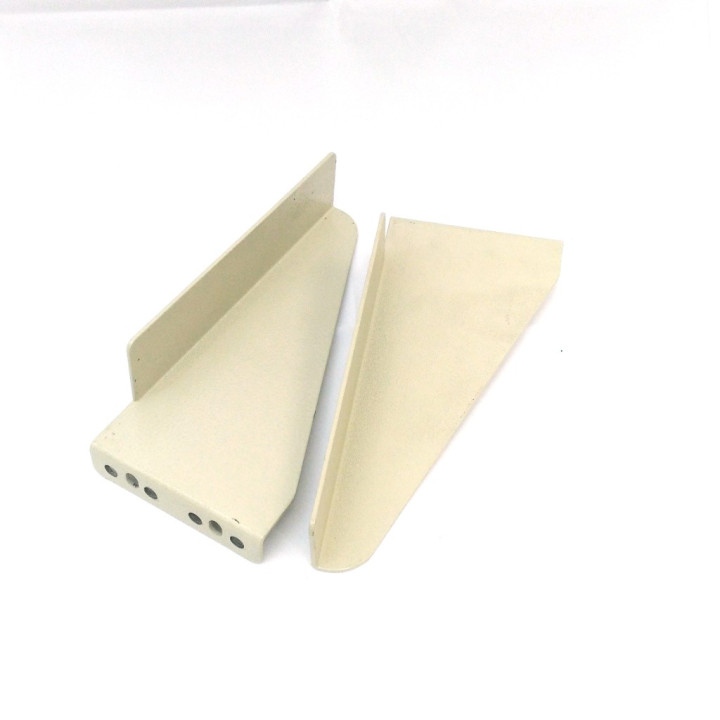 Coppia Staffa di Sostegno per Armadio Rack 2U