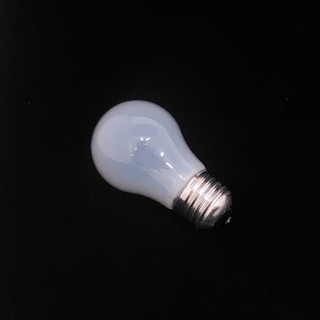 Lmpadina a Goccia 230V 60W E27 - Bianco Opaco