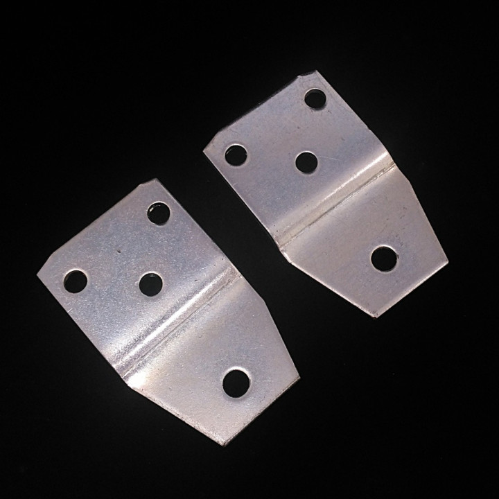 Coppia Staffa di Ancoraggio a Muro per quadro Elettrico