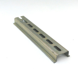 E.Z.W. - Guida DIN Simmetrica Forata L. 17cm