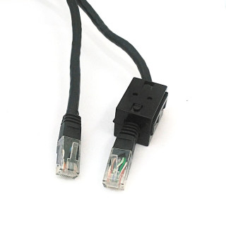 Network Systems - Cavo Rete UTP 568-B.2-1 23AWG Cat6 con Filtro Disturbi 5Mt - Nero