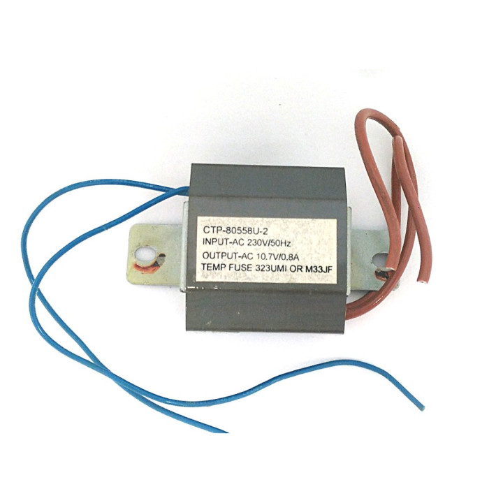 Trasformatore AC 10.7V .08A - TEMP FUSE 323UMI OR M33JF
