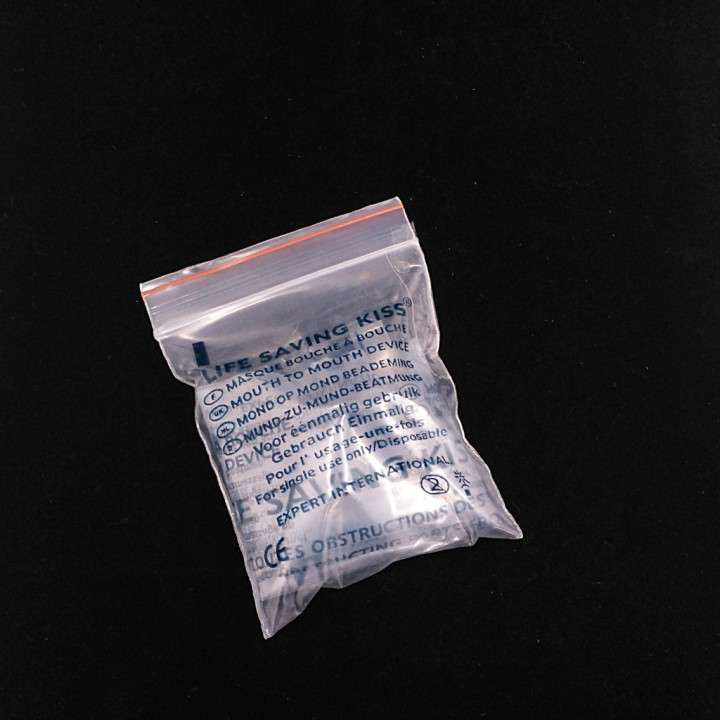 PHARMAX - Bacio Salvavita - Maschera per la Respirazione Bocca a Bocca