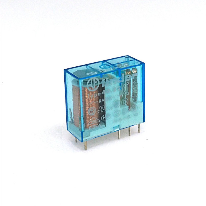 FINDER 40.52 - Relè Elettromagnetico DPDT 8A 250V