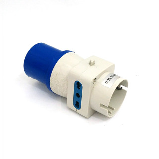 SCAME 610-388 - Adattatore a 3 Uscite 16A-6h/250V IP20