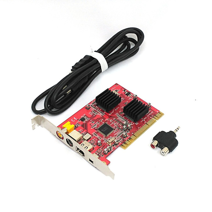 VideoHome DV/AV-twins-Digital Firewire-Analog Video Capture-DV/AV Capture PCI Card Windows