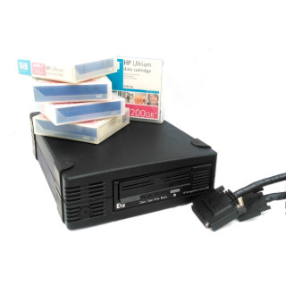 HP Ultrium448 Ext SCSI DW017B + 5xCassetta 200Gb HP C7971A + Cavo SCSI 416704-001