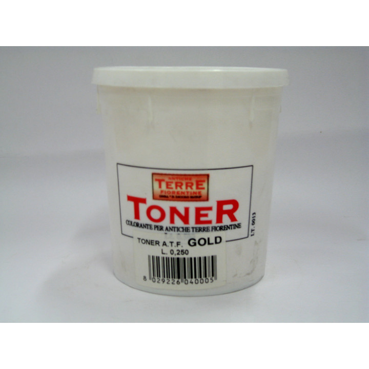 Antiche Terre Fiorentine - Colorante TONER ATF Col. 19 - GOLD - 250ml