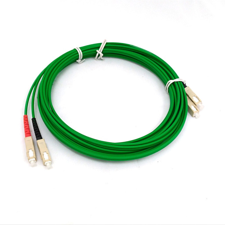 Cavo di Collegamento a Fibra Ottica SC/PC - SC/PC 5Mt - Green