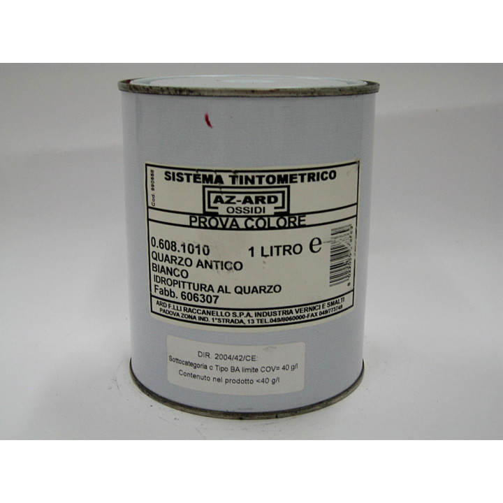 IDROPITTURA AL QUARZO quarzo antico bianco 1Lt