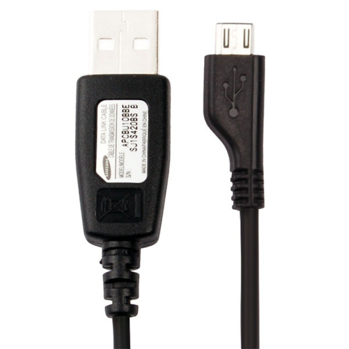 SAMSUNG APCBU10BBE - KD1ZA04TS E Micro Cavo Dati USB Nero