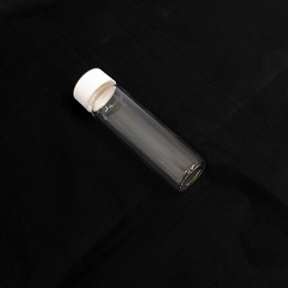Boccetta in Vetro Borosilicato con Capsula Bianca per Analisi Gascromatografiche - 50ml