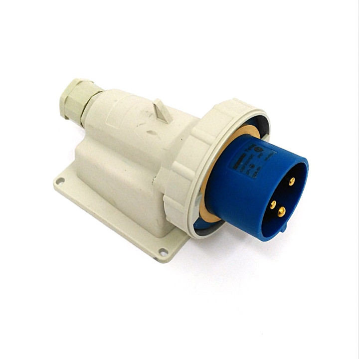 Btcino CSF232/62C - Spina Fissa Industriale 32A-6H - 200/250V - 2P+T IP67