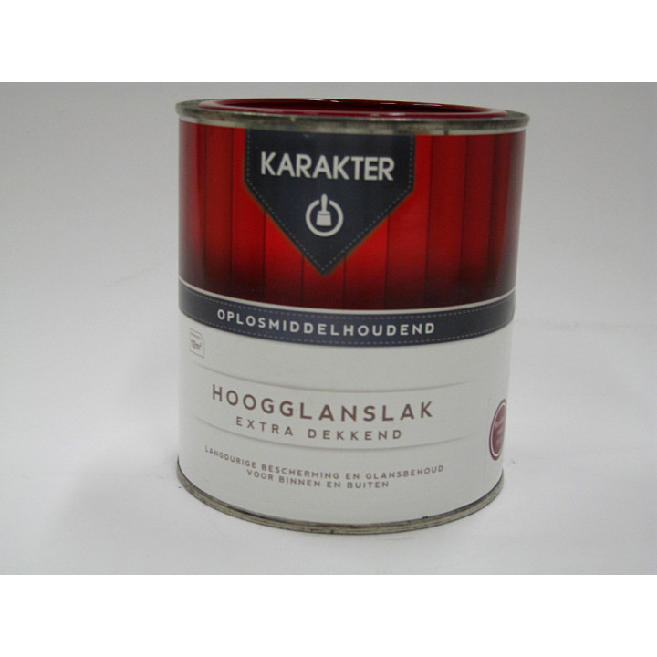 HOOGGLANSLAK Extra Dekkend BORDEAUX ROOD DL15 - 0.75L - 750ml