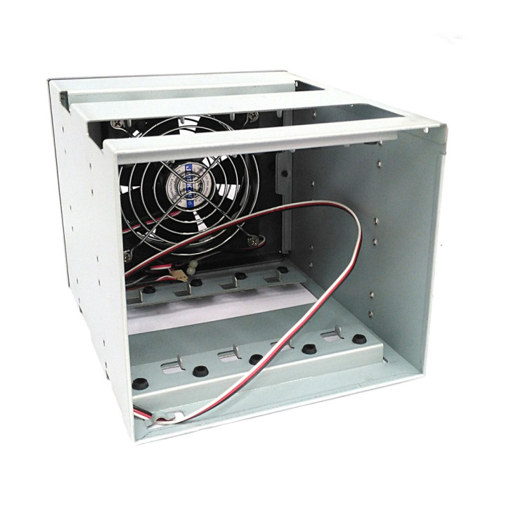 JAMICON JF0925H1MSAR - Ventola di raffreddamento 12V 0.2A Montata su Gabbia Porta Ventola